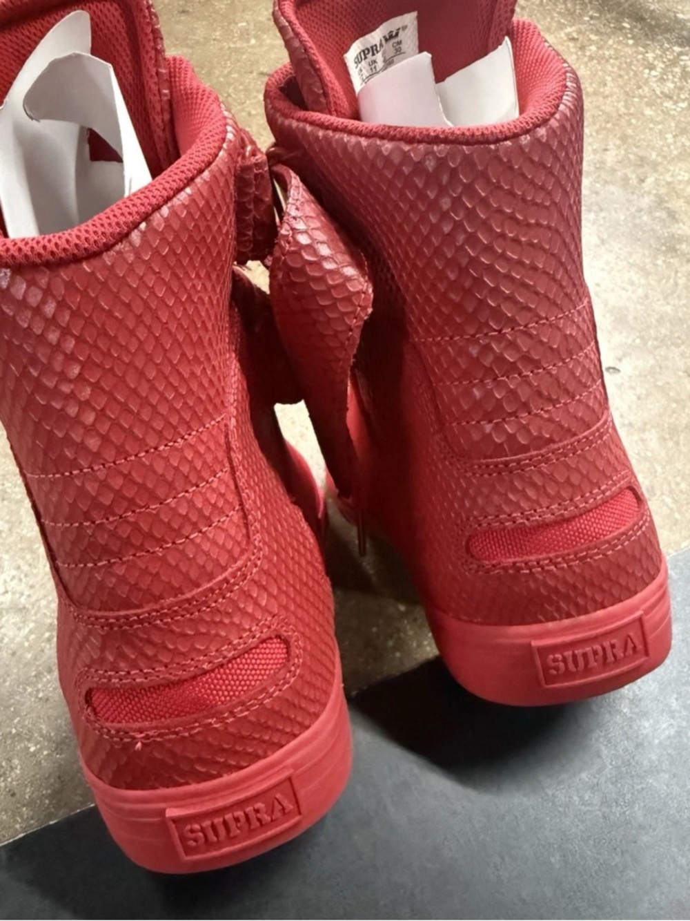 Supra Society 2 High Top Shoes Men’s Size 12 TK Skateboarding Skytop Muska Y2K - Picture 8 of 11